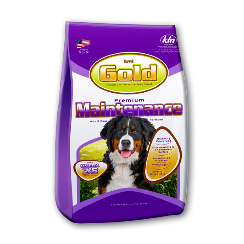 Tuffy s Gold Premium Maintenance Formula Dog Food by the Pallet Midwest Greyhound Supply