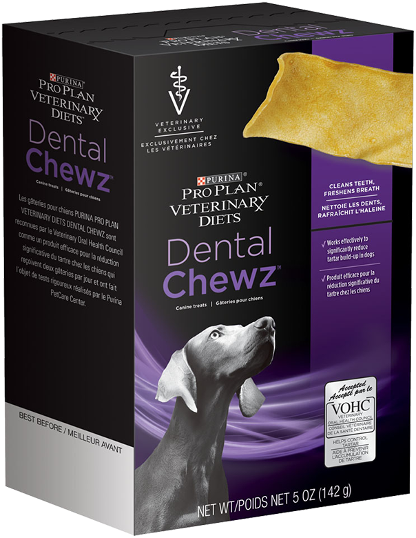 Pro Plan Veterinary Diets Dental Chewz Case Midwest Greyhound Supply