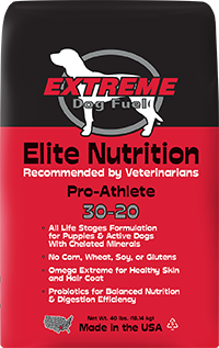 Extreme Dog Fuel Pro Athlete 30/20 40#