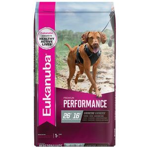 Eukanuba Premium Performance 26/16 EXERCISE Dry Dog Food 40# bag