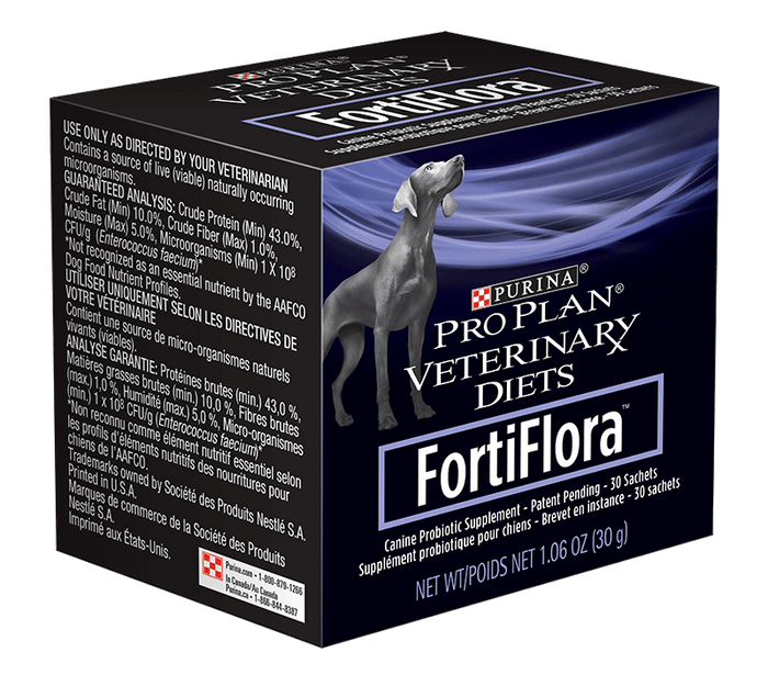 Pro Plan Veterinary Diets FortiFlora Box of 30 (1 gram packets)